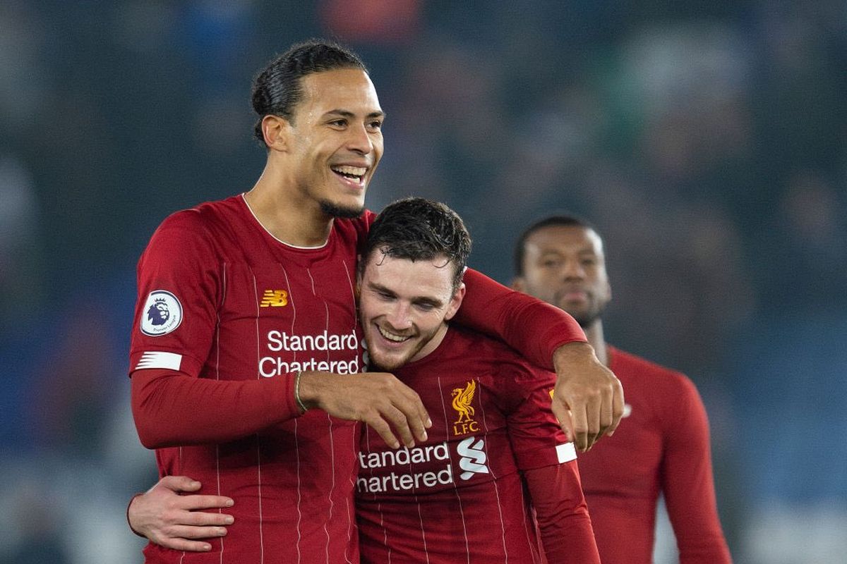 Stay as safe as I’m with Virgil van Dijk: Andy Robertson