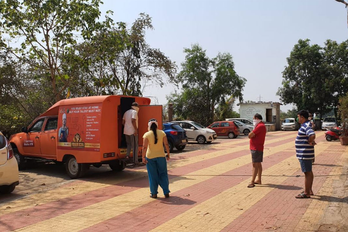 ICICI Mobile ATM, COVID-19, Lockdown 2.0