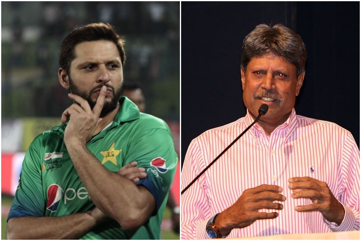 Such negative comments don’t help: Shahid Afridi criticises Kapil Dev for remark on Ind-Pak series