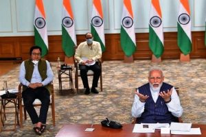 PM Modi meets various empowered groups to review preparation to combat COVID 19