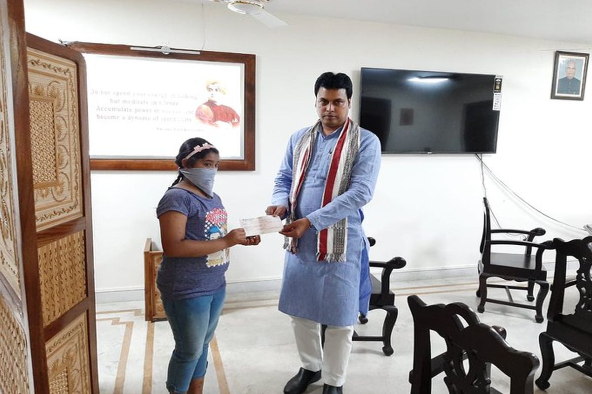 Tripura CM Biplab Deb declares state COVID-19 free after second patient tests negative