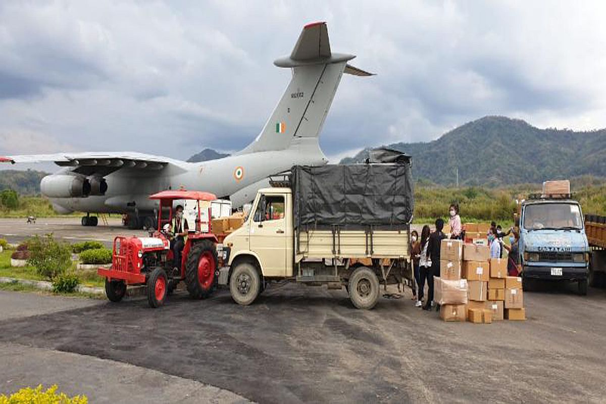 IAF steps up efforts to meet requirement amid lockdown, supplies 600 tonnes relief material