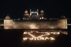 Photos | Red Fort, Qutub Minar, Humayun’s Tomb illuminated to express gratitude to ‘Corona Warriors’