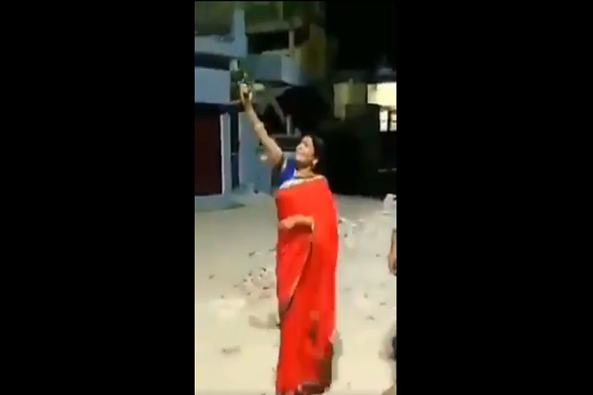 ‘I felt like it was Diwali’: Woman BJP leader in UP fires in air to mark PM Modi’s ‘9 pm 9 minutes’ call
