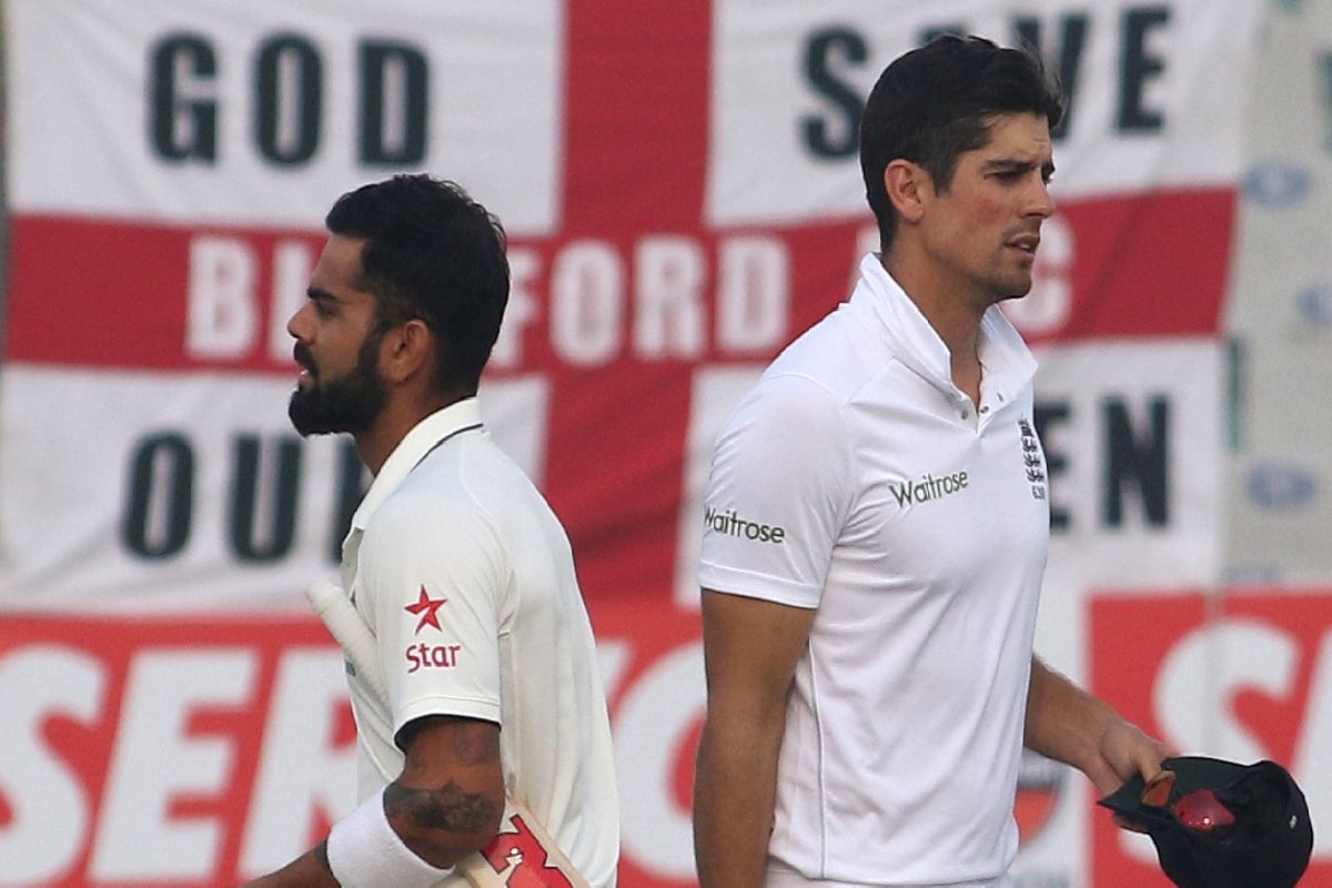 Alastair Cook names Kohli in list of 5 all-time greats