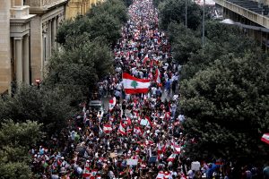 COVID-19: Thousands of protesters take to street in Lebanon against unemployment, cabinet’s policies