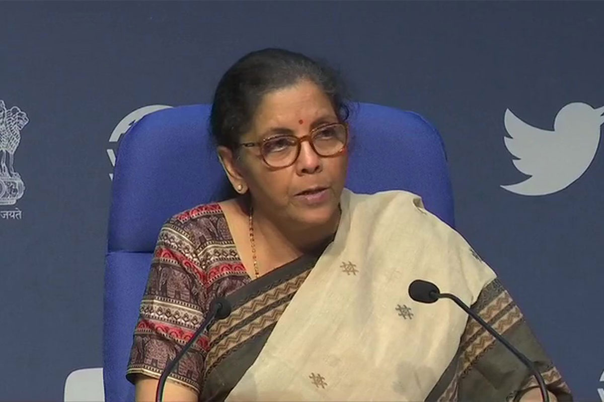Sitharaman announces easing of restrictions on utilisation of Indian air space