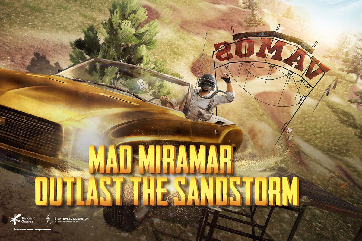 PUBG Mobile 0.18.0 update adds sandstorm, Mad Miramar map includes bugfix and other improvement