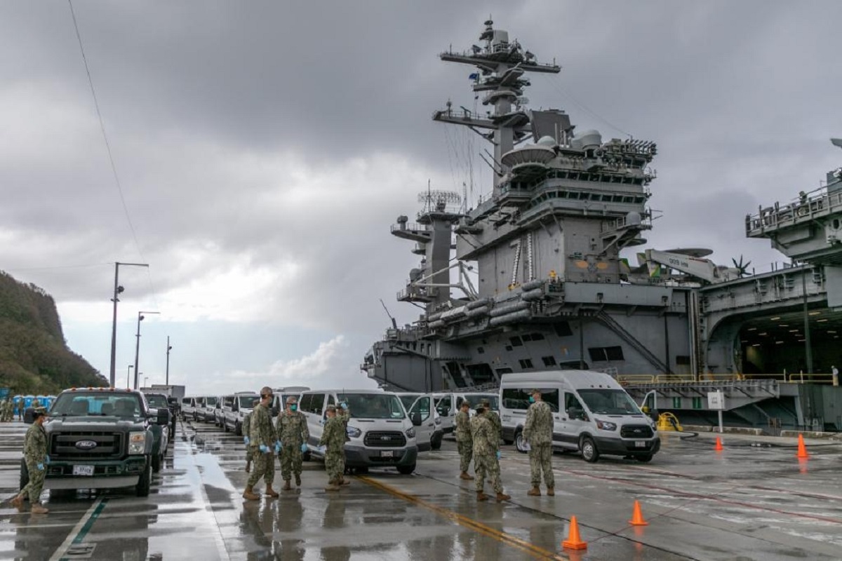 5 US sailors test positive for Coronavirus again