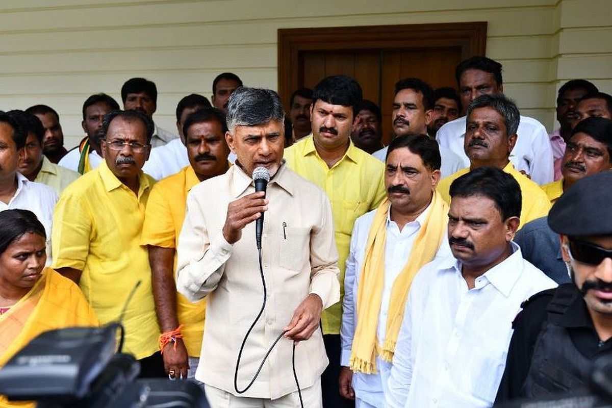 ‘Chandrababu Naidu must be quarantined’: YSRCP leader as ex-CM gets grand welcome on his return to AP