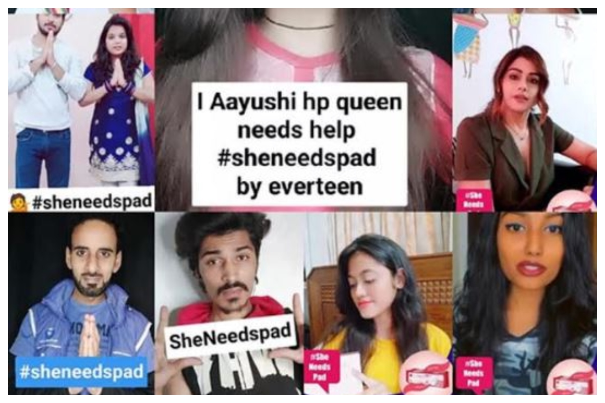#SheNeedsPad : An initiative to help lockdown-affected females in India