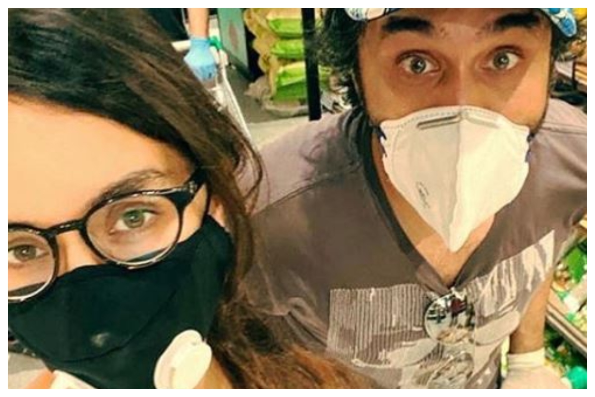 Lockdown diaries: Shraddha Kapoor goes for grocery shopping with her brother Siddhanth