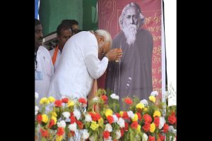 PM Modi pays tribute to Rabindranath Tagore on his 159th birth anniversary