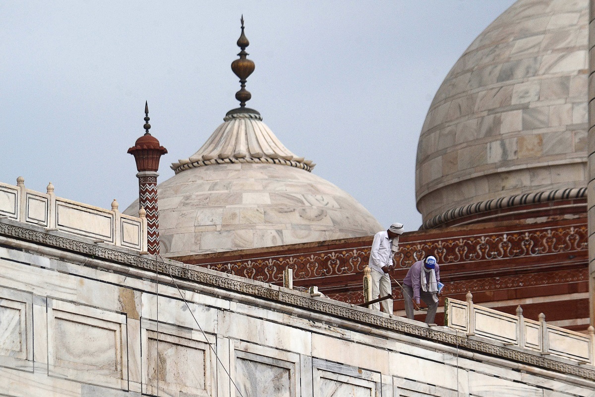 Thunderstorm damages parts of Taj Mahal’s complex; main structure safe