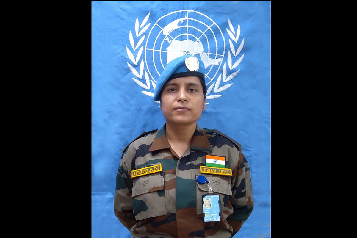 Major Suman Gawani to get prestigious UN award for her services at UNMISS