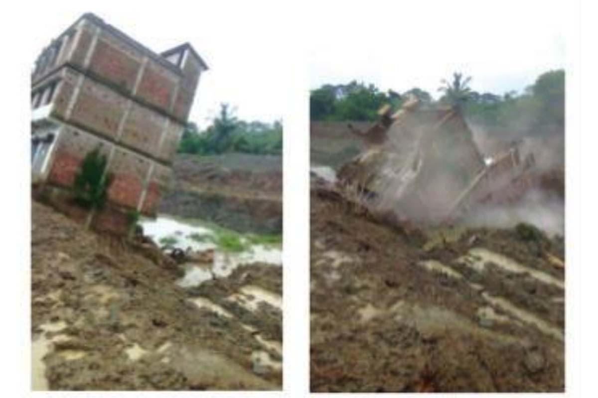 building collapses, canal, West Midnapore, Bengal News, Nischintipur village