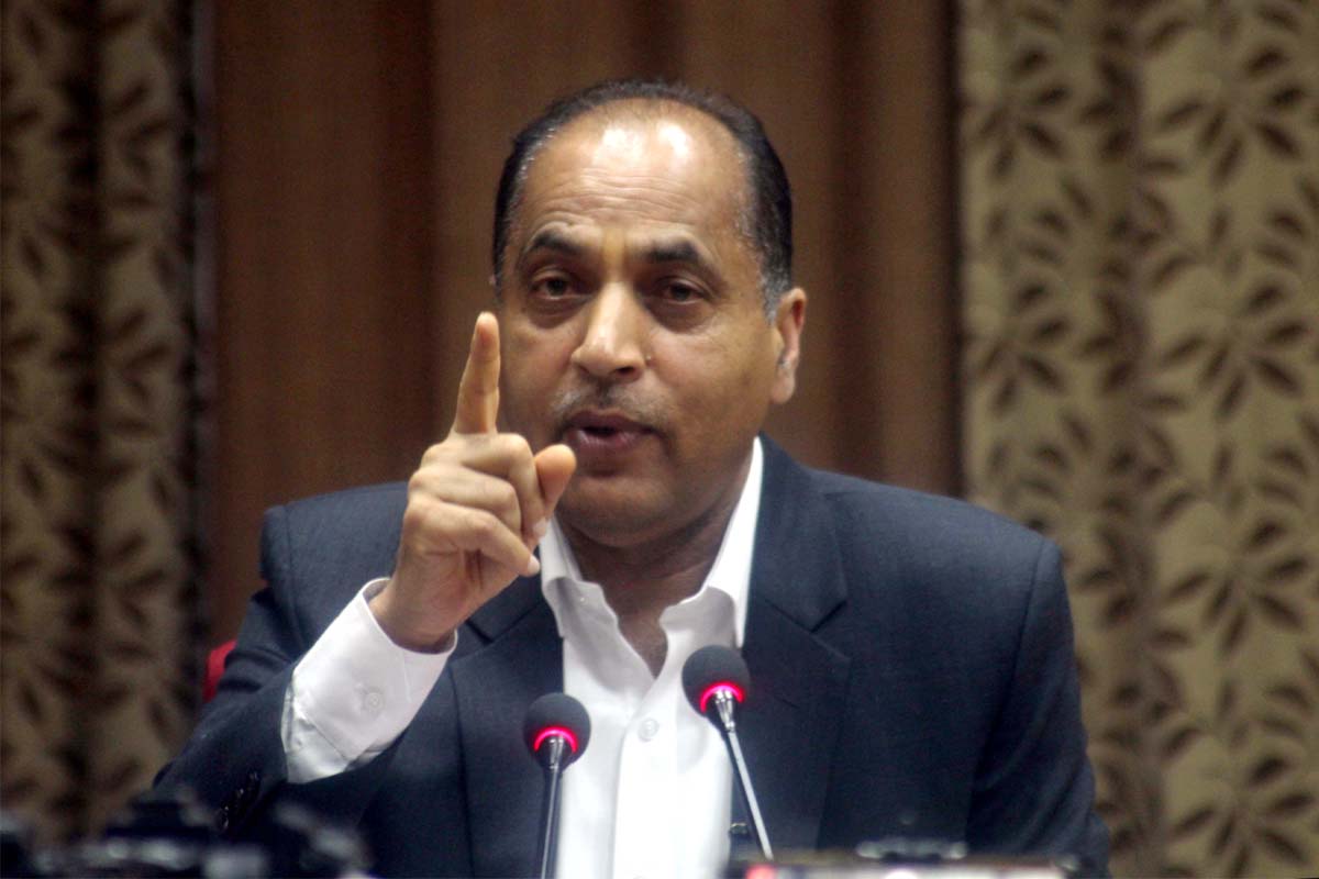 Himachal CM tells Congress not to play politics at least in COVID-19 crisis