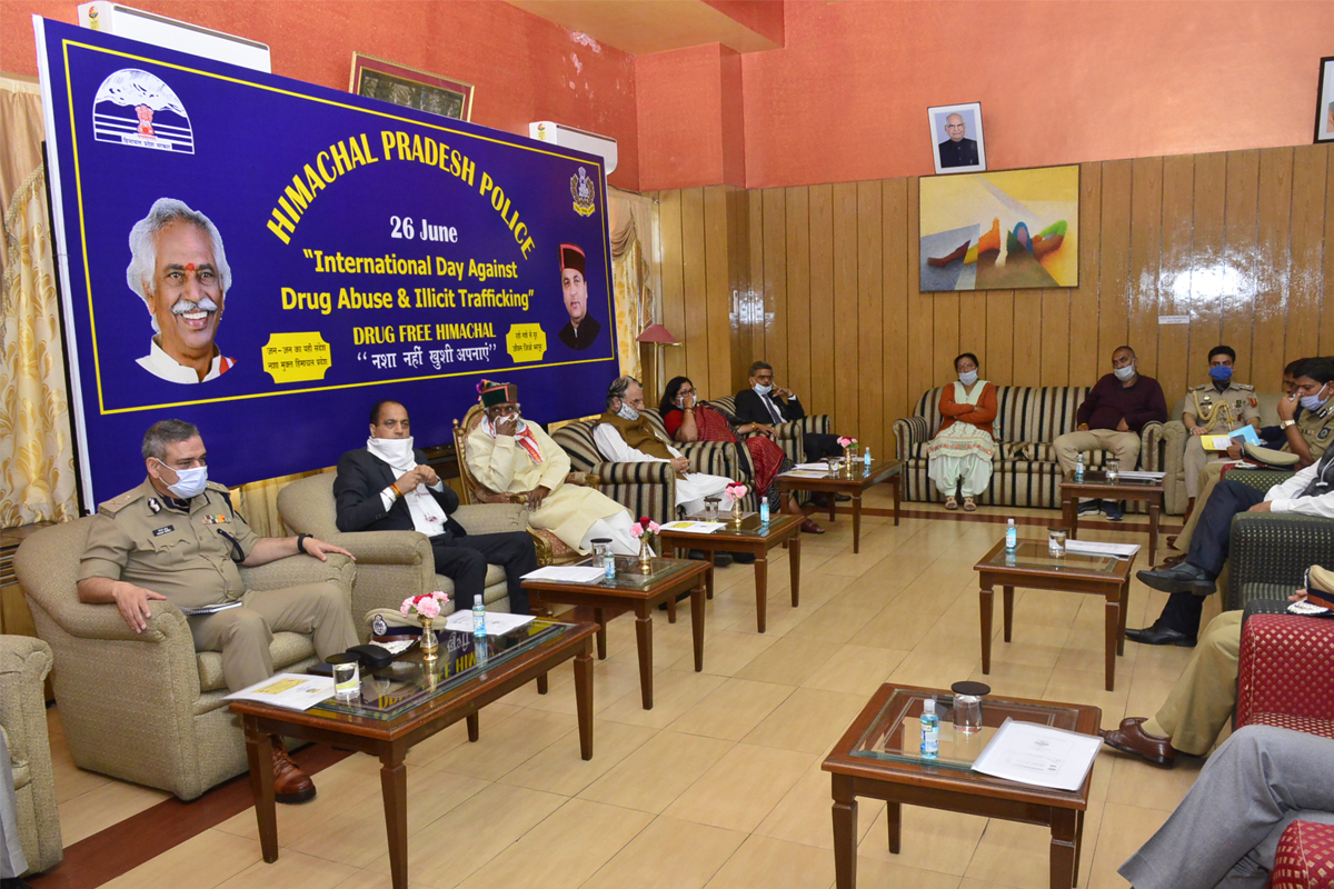 Himachal to step up vigil on illicit drug trafficking in border areas