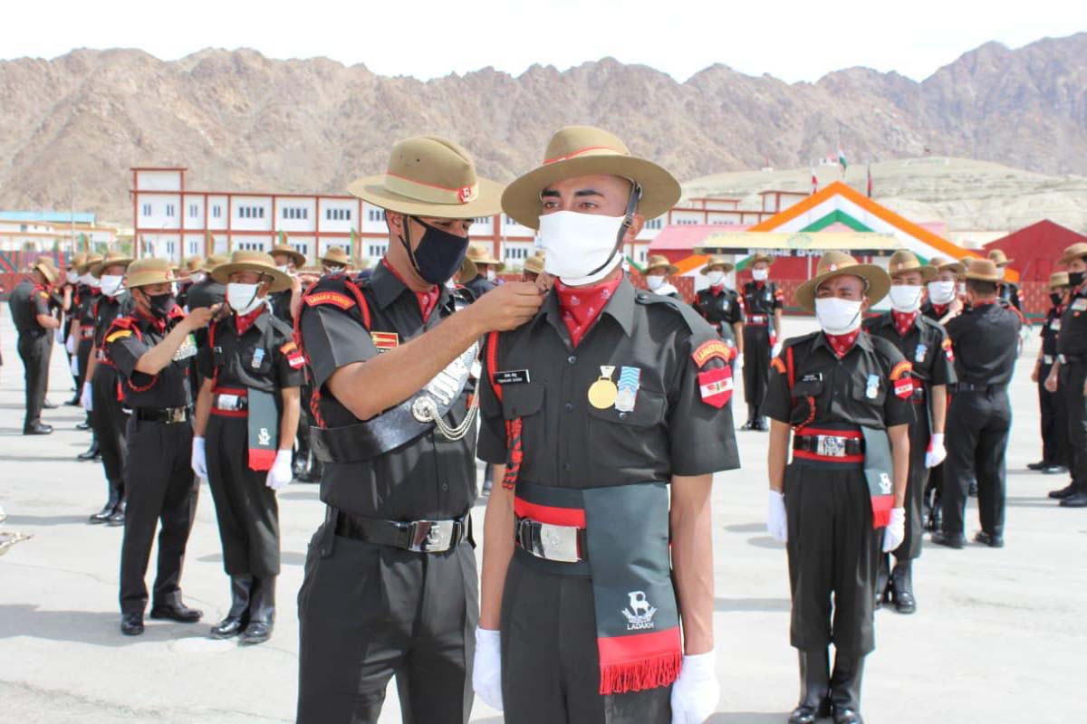 127 soldiers inducted into Ladakh Scouts
