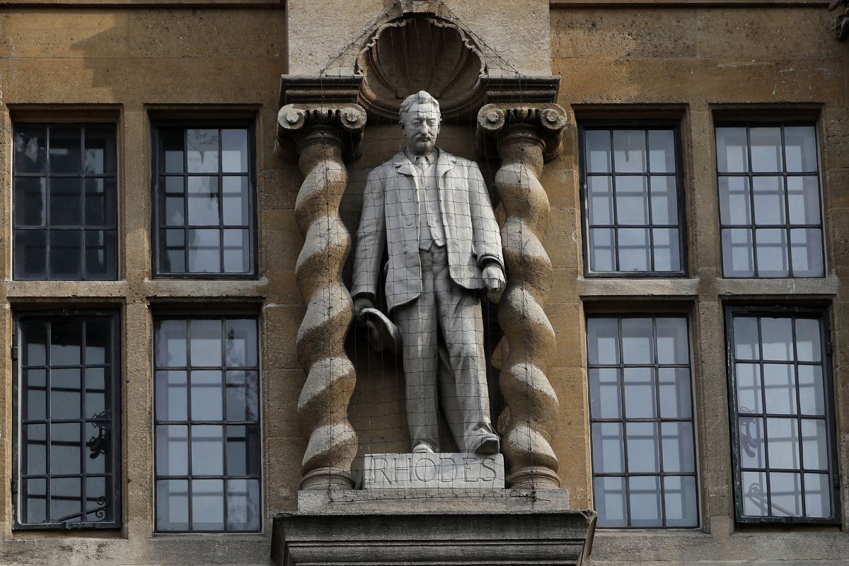Oxford college votes to remove statue of colonialist Cecil Rhodes