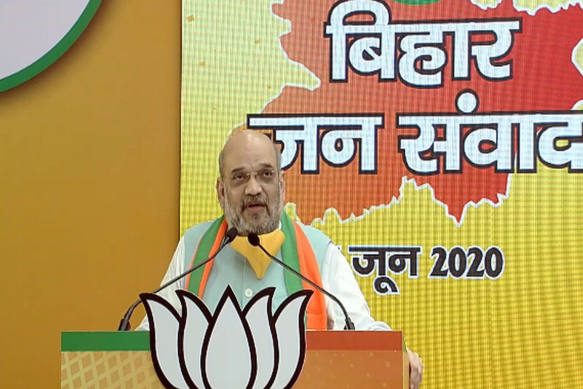 ‘Nothing to do with upcoming polls’: Amit Shah launches online campaign for Bihar