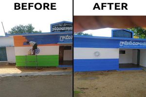 Repaint govt, panchayat buildings to original colour, YSRCP flag colours can’t be used: SC to Andhra govt