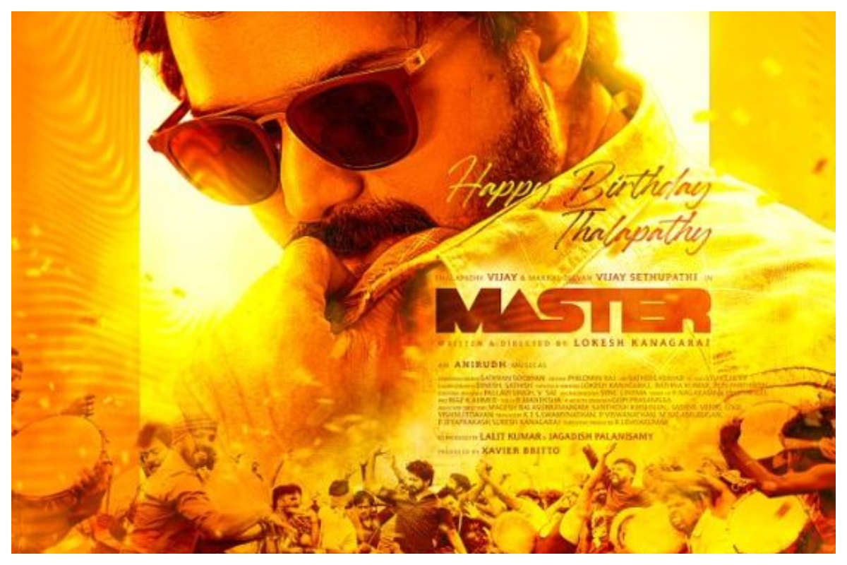 Happy Birthday Vijay: Team 'Master' unveils special poster - The ...