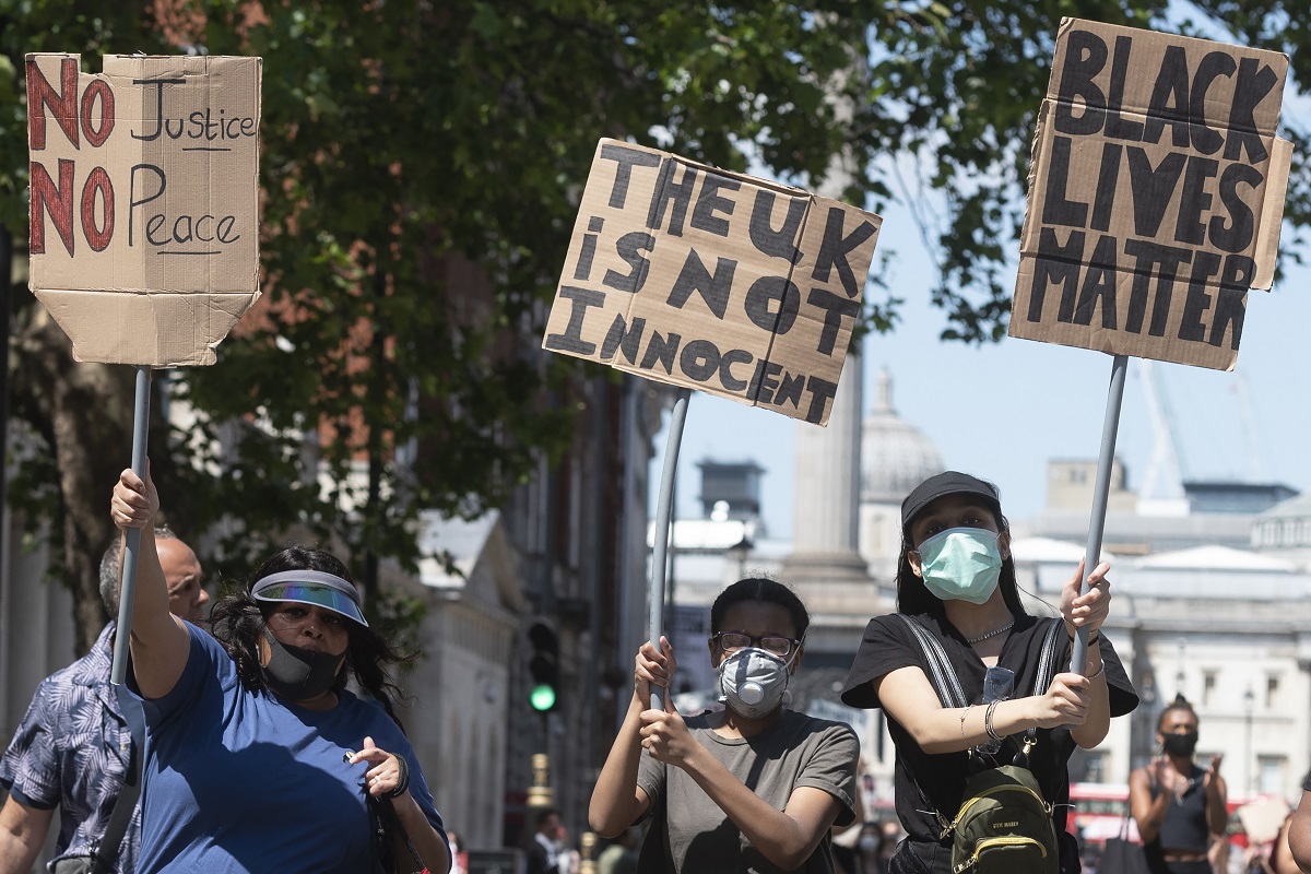 George Floyd’s death: Thousands take to street to join ‘Black Lives Matter’ protest in London