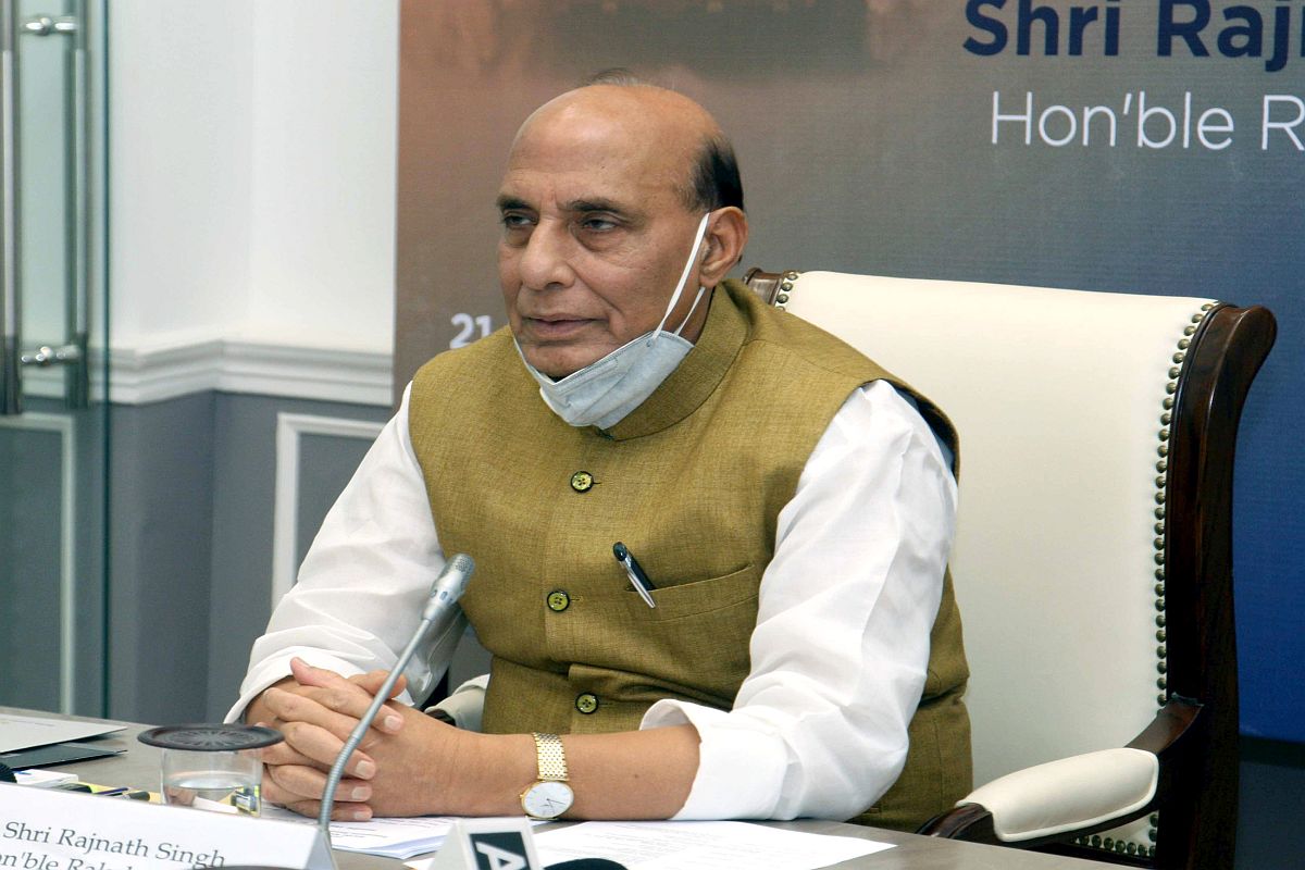 Rajnath Singh meets CDS, 3 service chiefs to review LAC standoff  with China before Russia visit