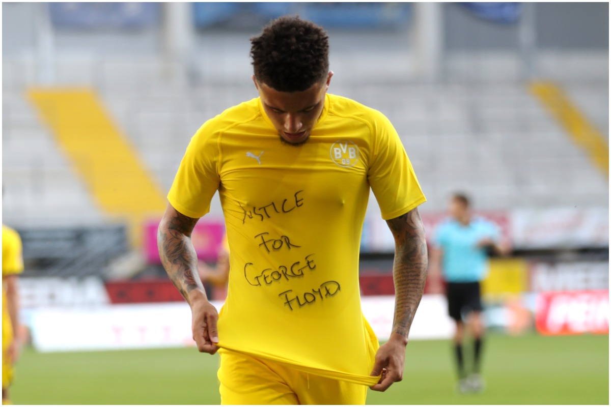 German Football Federation to not take action against Bundesliga players for solidarity with George Floyd