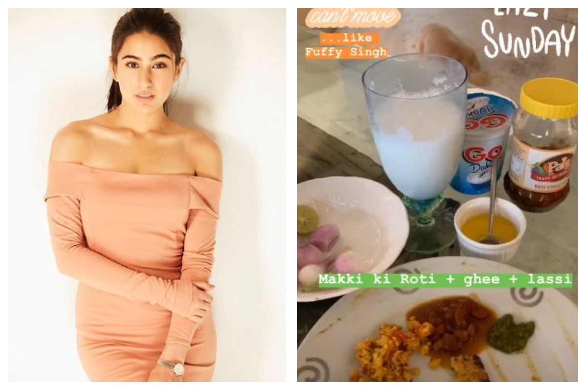 Lazy Sunday: Sara Ali Khan enjoys lockdown with desi meal