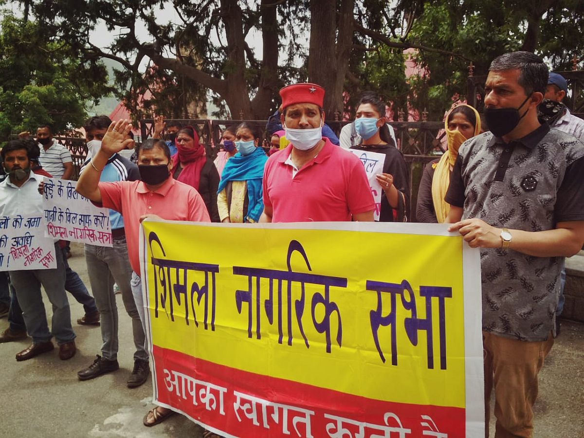 Shimla residents up in arms against inflated bills in COVID-19 crisis