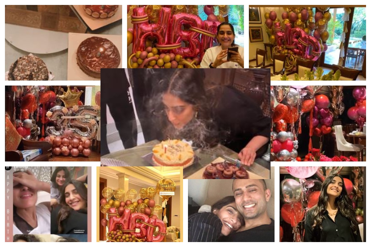 Happy Birthday Sonam Kapoor: Actress shares glimpses of her lockdown birthday