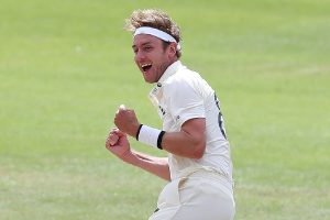 Stuart Broad takes cheeky dig at father after being fined by him in first Test against Pakistan
