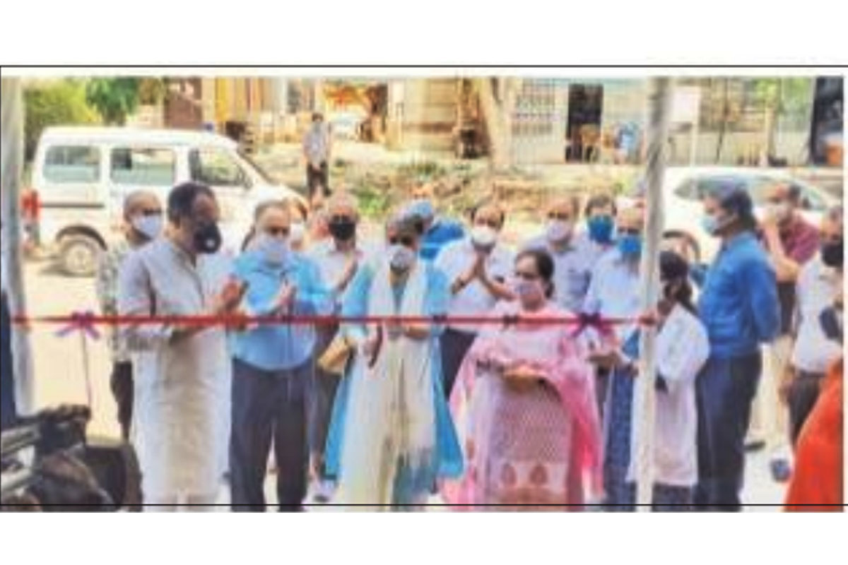 Medical inspection room opens for Rajinder Nagar residents