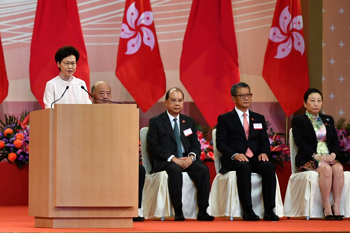 ‘Security law most important development for Hong Kong’, says leader Carrie Lam