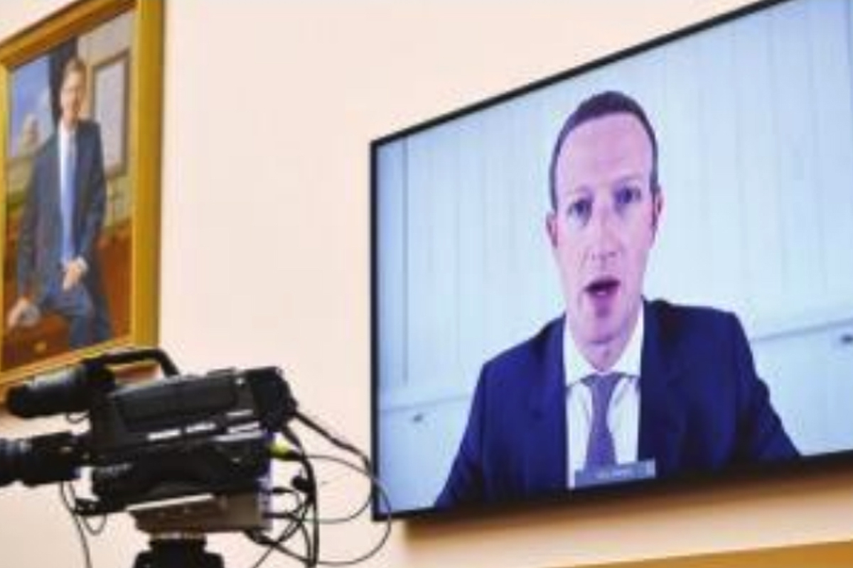 Big Tech CEOs grilled in historic US congressional hearing
