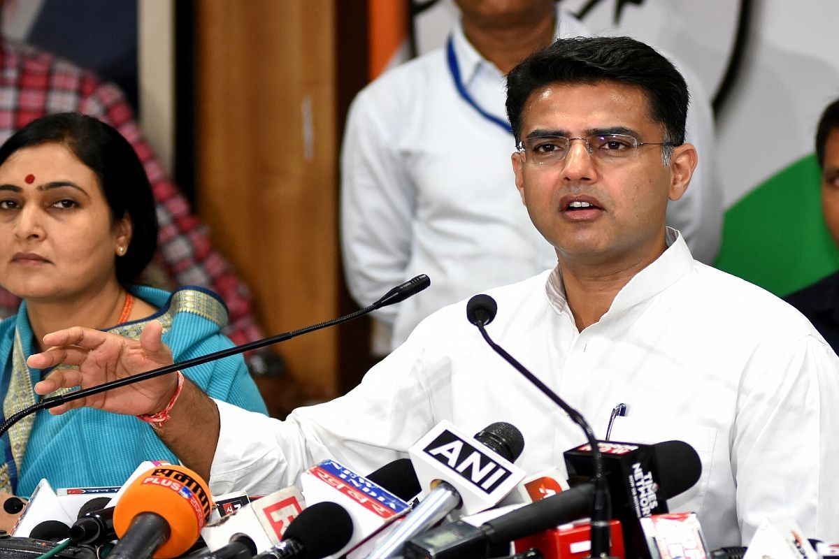 Rebel leader Sachin Pilot sacked as Rajasthan Deputy CM, state Congress chief as he misses party’s 2nd meet