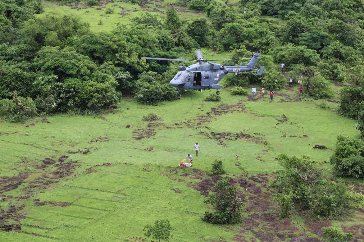 Indian Navy assists Goa state authority in recovery of deceased from tough terrain