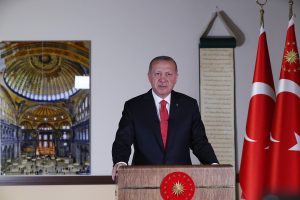 Turkish President Erdogan says troops to remain in Syria