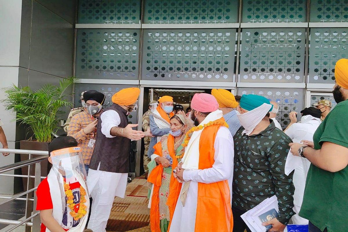 First batch of Sikh, Hindu members, including Nidan Singh, brought back to India from Afghanistan