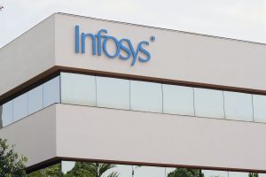 Infosys shares trade near 7% ahead of Q1 results
