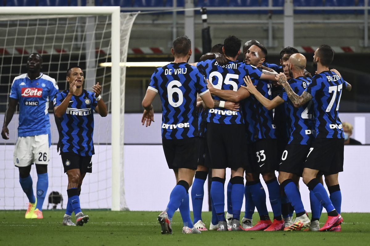 Serie A: Danilo D’Ambrosio, Lautaro Martinez score as Inter Milan beat Napoli 2-1