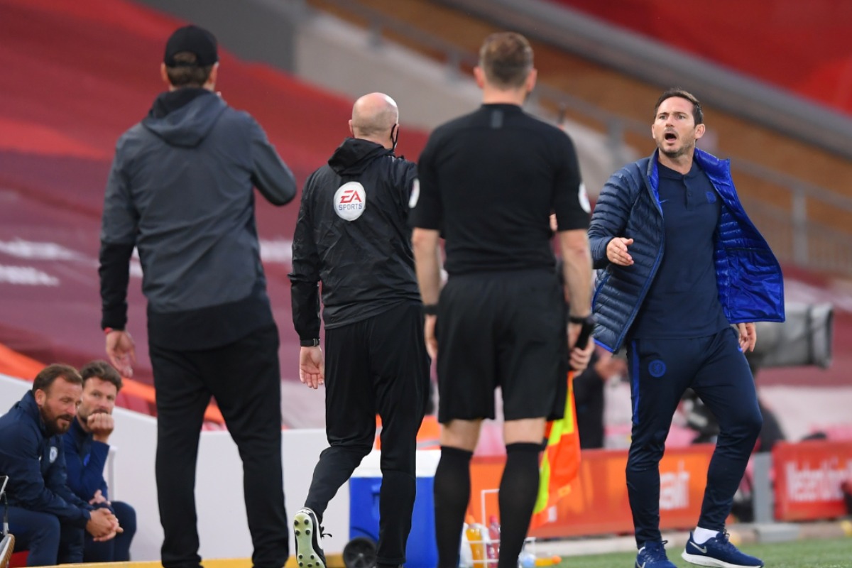 Liverpool breached touchline code: Frank Lampard on war of words with Jurgen Klopp