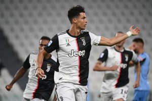 Cristiano Ronaldo scores brace to take Juventus on verge of ninth straight Serie A win