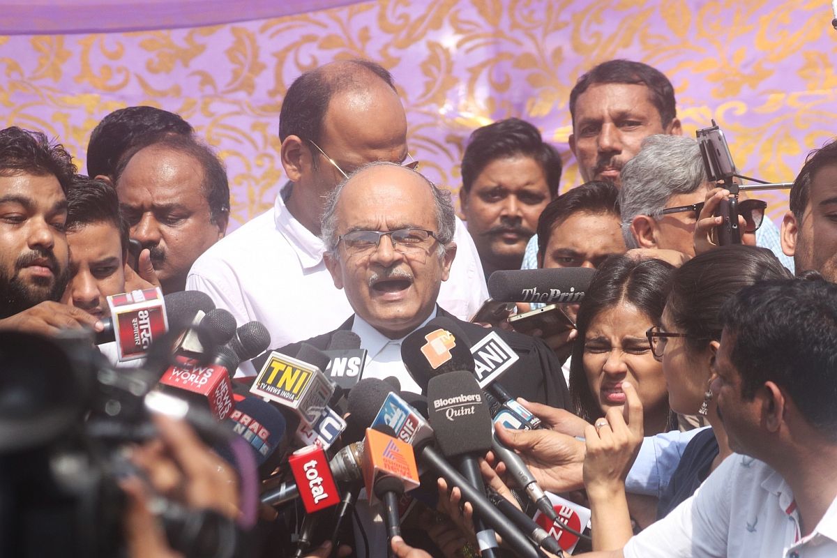 Contempt case: SC rejects Prashant Bhushan’s plea to defer hearing on sentence, gives 2-3 days to ‘reconsider’ tweets