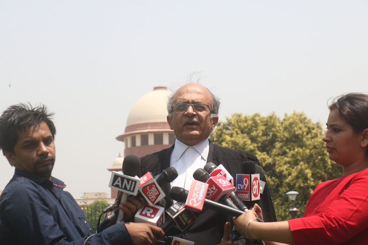 Contempt case: ‘Painful’ to read Prashant Bhushan’s justification on tweets, says SC, asks why he can’t apologise