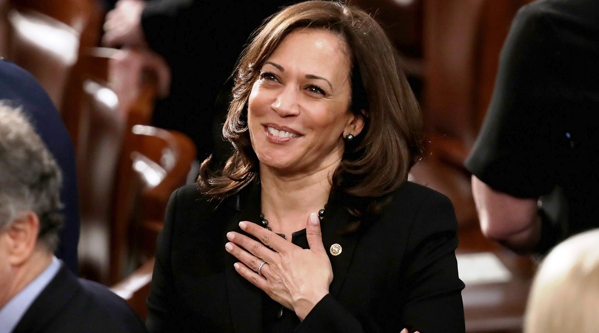 Kamala Harris promises jobs, affordable care act as part of Biden administration