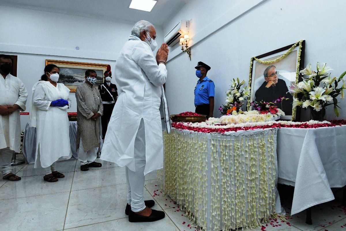 Former President Pranab Mukherjee passes away; President, Vice-President, PM express grief