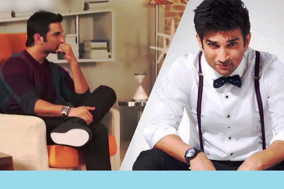 Watch Sushant Singh Rajput admitting to being claustrophobic in 2015 video
